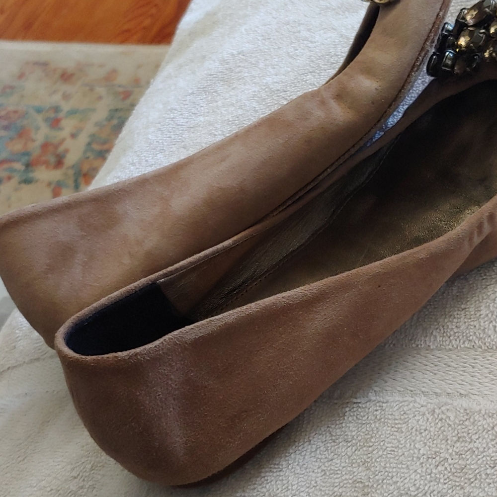 J.Crew jeweled ballet flats. Made in Italy sz.8 - Picture 7 of 11